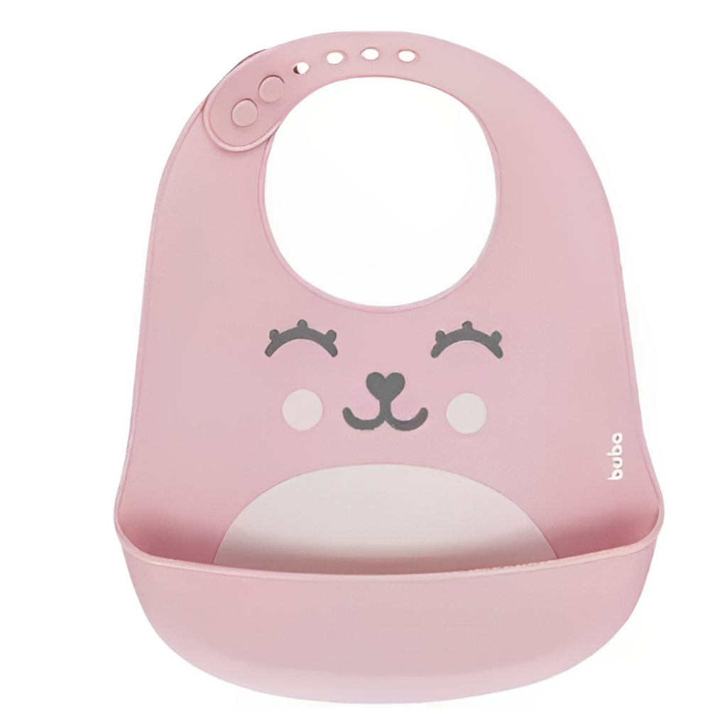 Babador Silicone Impermeável Pega Migalhas Buba Bebê Macio