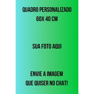 Quadro personalizado em mdf 60x40 cm - Impressão em vinil - Escolha qualquer imagem! - Decoração em Oferta na Shopee
