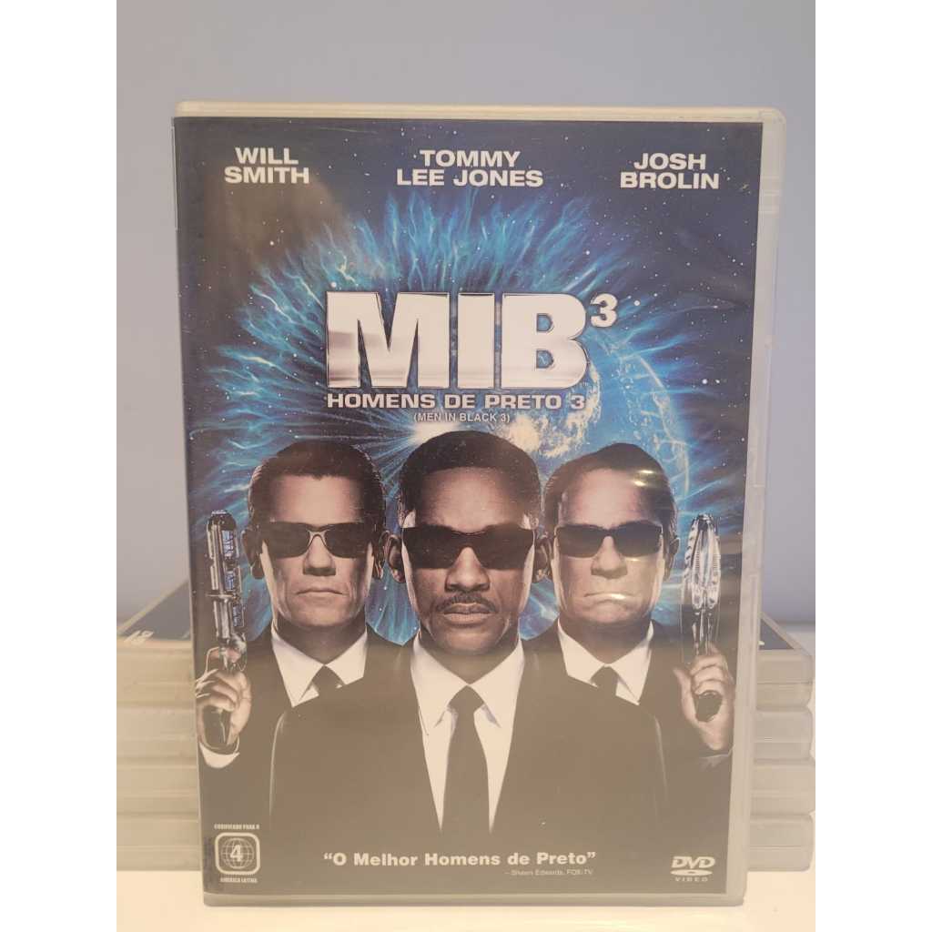 MIB 3 - HOMENS DE PRETO 3 - DVD - Original