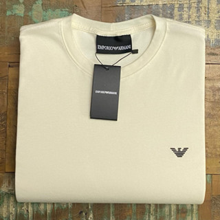 Camiseta Masculina algodão egípcio com elastano logo emborrachado
