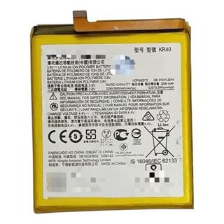 Bateria Compativel com Moto One Action/one vision Xt2013-1 Kr40