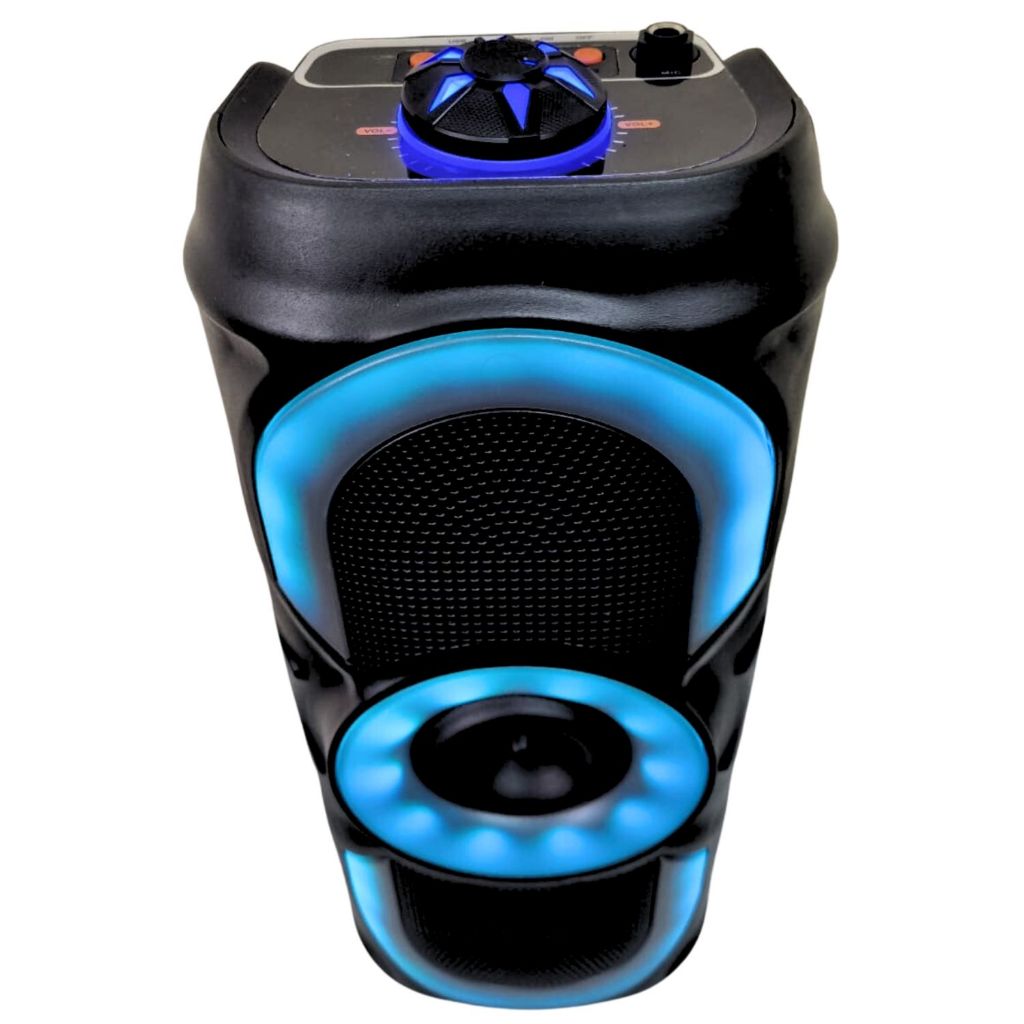 Caixa de Som Sem Fio Grande potencia 5v Bluetooth Portatil com Entrada Microfone P10