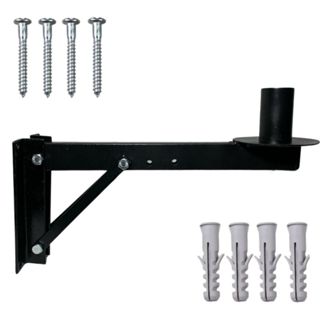 Pedestal Para parede Caixa Reforçado Regulável Com parafuso-bucha 8mm