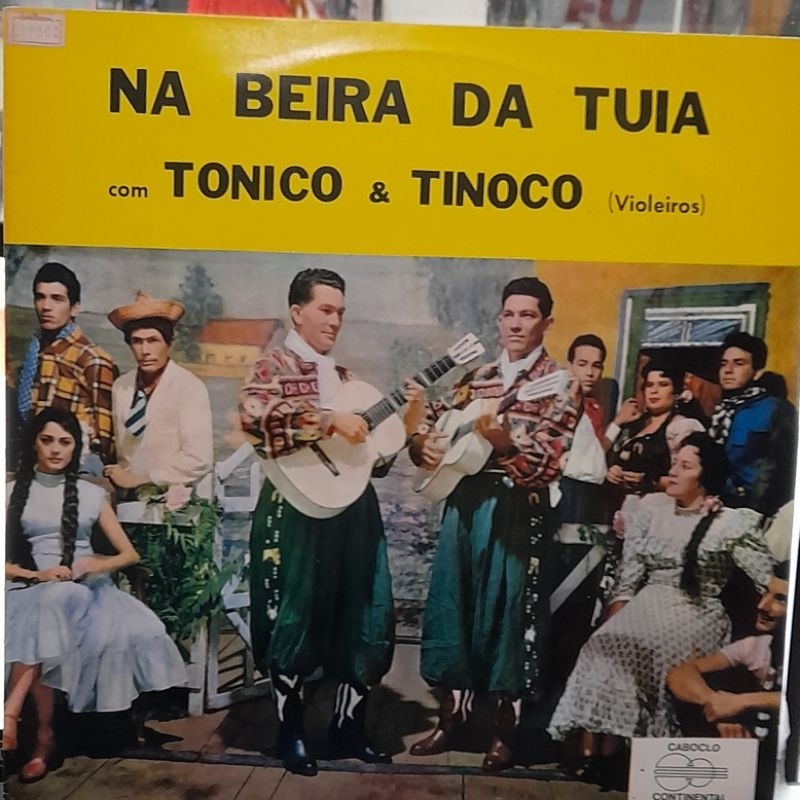 DISCO DE VINIL/LP-TONICO E TINOCO-NA BEIRA DA TUIA-CONSERVADO