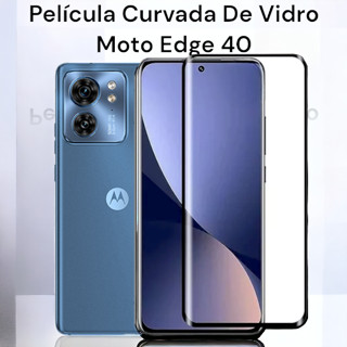 Película De Vidro Curvada Moto Edge 40 5G