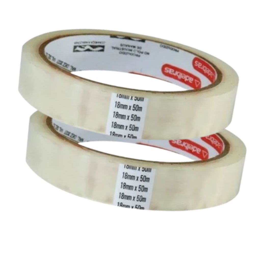 Fita Adesiva Durex Transparente 18x100 Promoção Super Colante em Oferta na Shopee