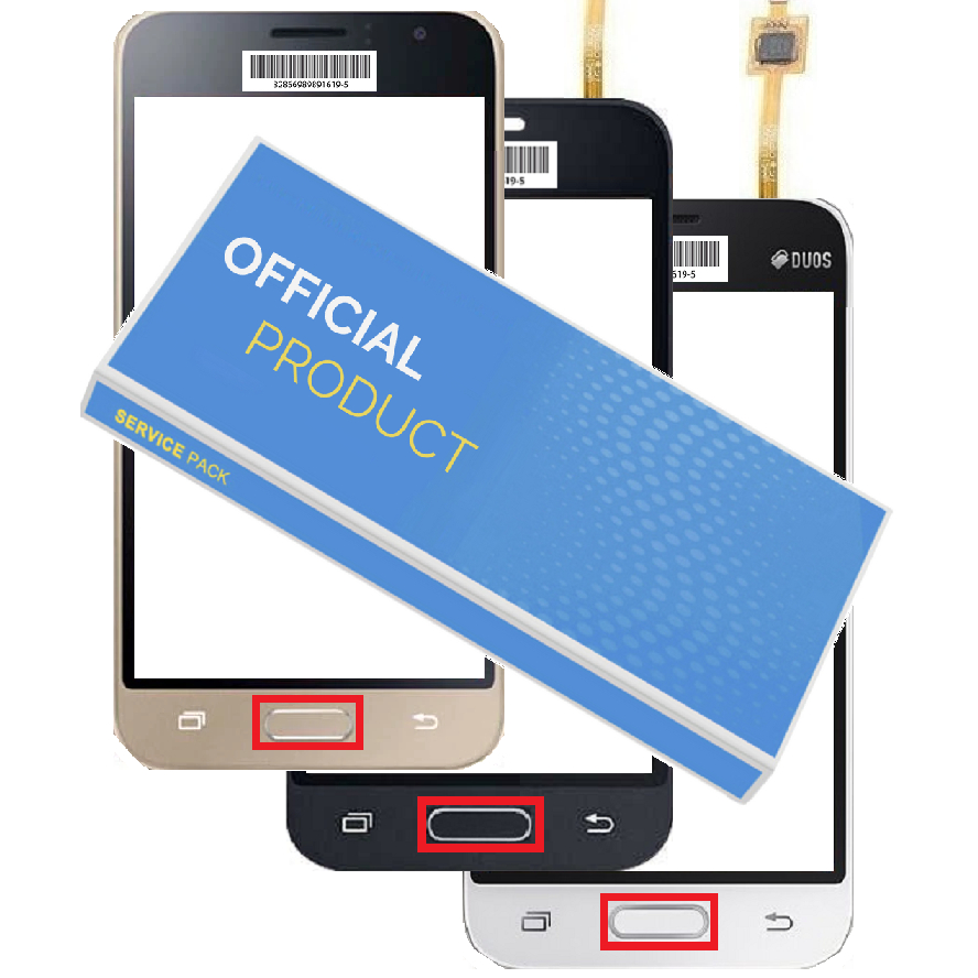 Tela Touch Frontal + Com Botão Compatível Com Galaxy J1 Mini J105 + 1 Ano de Garantia! em Oferta na Shopee