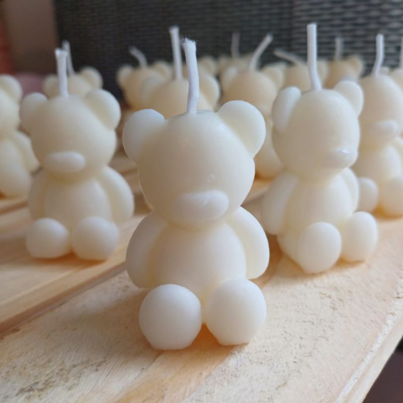 Lembrancinhas aromáticas Ursinho/ Chá revelação, Aniversários, Chá de bebê. em Oferta na Shopee