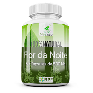Flor Da Noite 100% Natural Cápsulas 500mg 1 Frasco