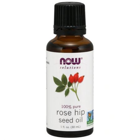 ÓLEO DE ROSA MOSQUETA VERSÃO EUROPEIA NOW FOODS 30ML ROSE HIP OIL PURÍSSIMO PRONTA ENTREGA ANTIACNE DEMAQUILANTE