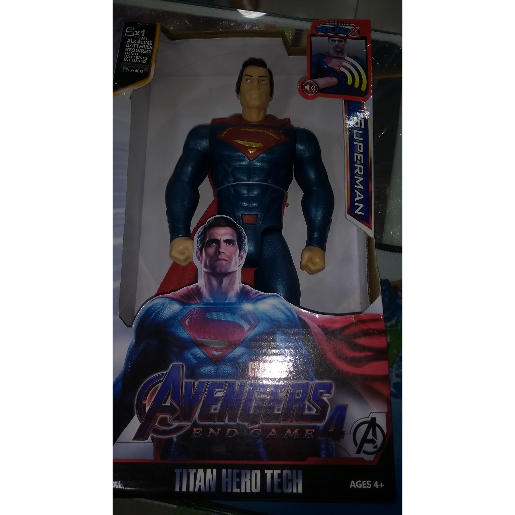 superman dc ubiverse superhomem grande brinquedo