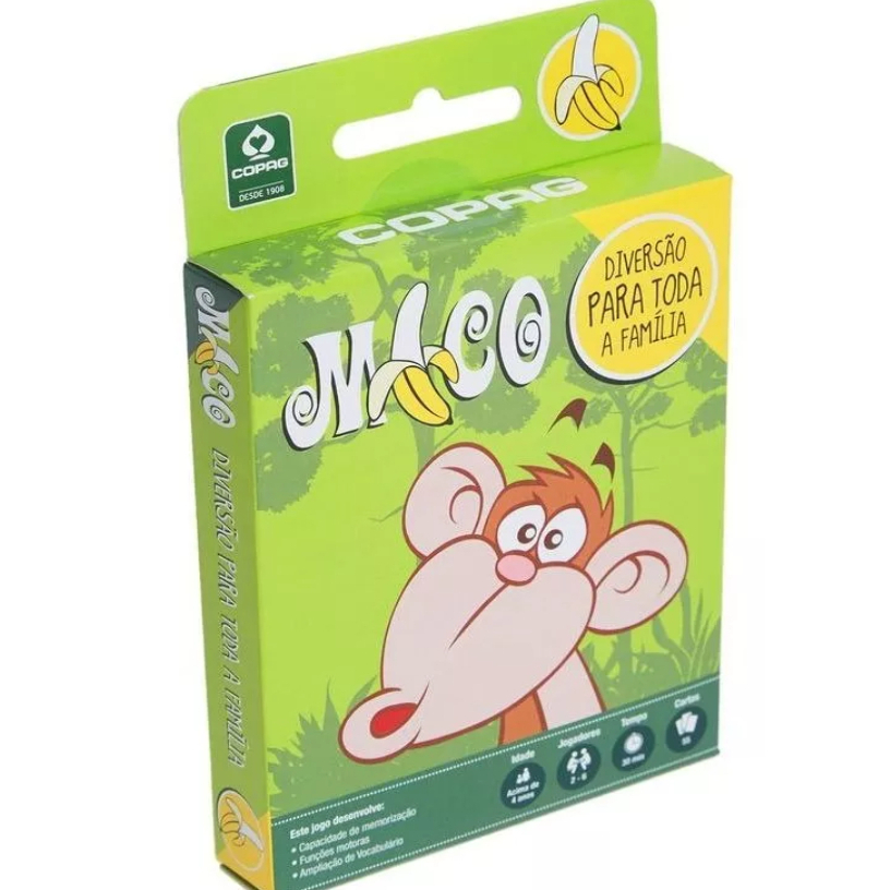 Jogo De Cartas Mico 55 Cartas Aroma Banana - Copag