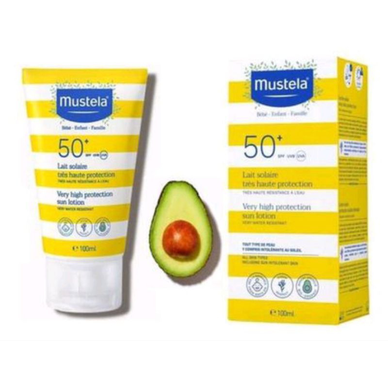 Mustela Protetor Solar Bebe E Infantil Loção Fps 50 100ml