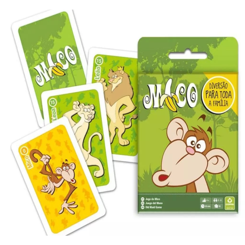 Jogo De Cartas Mico 55 Cartas - Copag