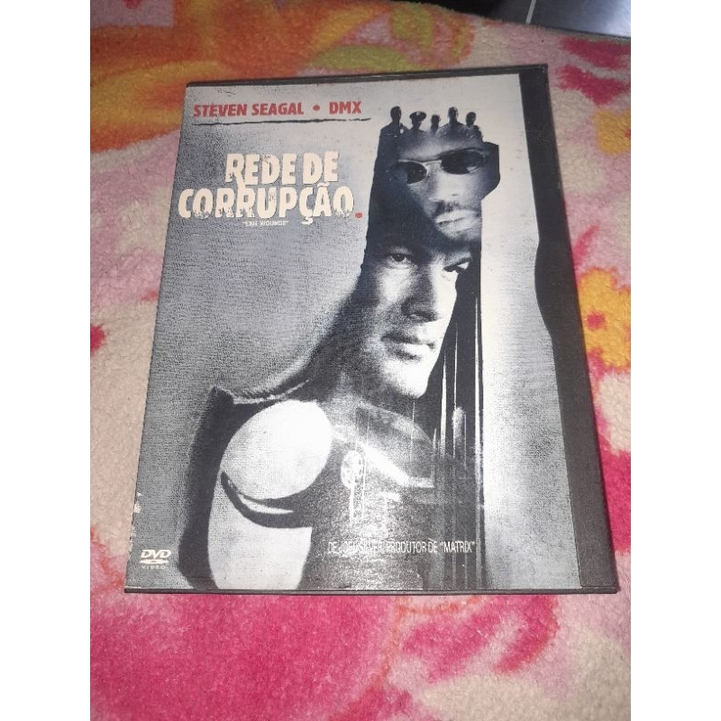 dvd rede de corrupção Steven segal usado capa snapcase
