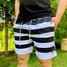 Short Tactel Grosso Masculino Adulto Surf Praia Piscina Secagem Rápida Academia Treino