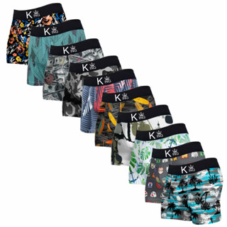 10 cuecas box boxer microfibra estampadas
