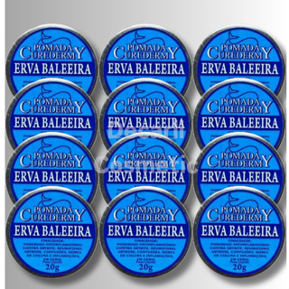 12 UN Pomada Erva-Baleeira Curadermy 20g em Oferta na Shopee