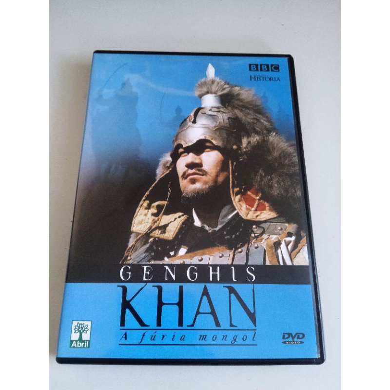DVD documentário genghis Khan perfeito estado mídia e capa