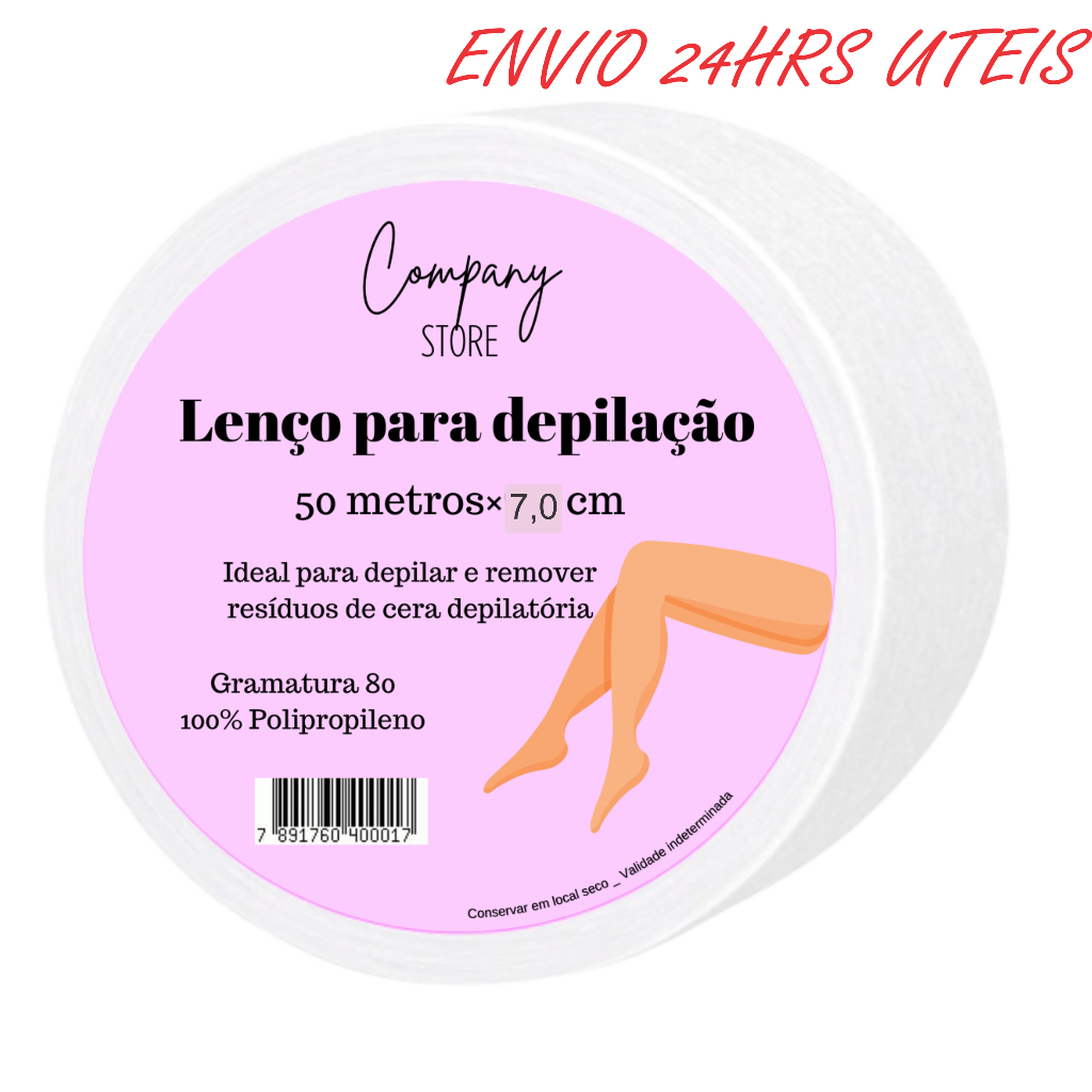 Tnt Para Depilaçao  ENVIO RAPIDO 24HRS UTEIS Gramatura 80%  50 Metros, Lenço para Depilaçao. em Oferta na Shopee