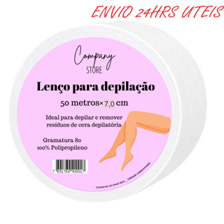Tnt Para Depilaçao  ENVIO RAPIDO 24HRS UTEIS Gramatura 80%  50 Metros, Lenço para Depilaçao. em Oferta na Shopee