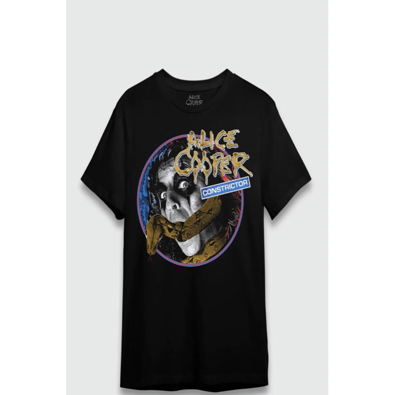 Camiseta Alice Cooper Constrictor Consulado do Rock