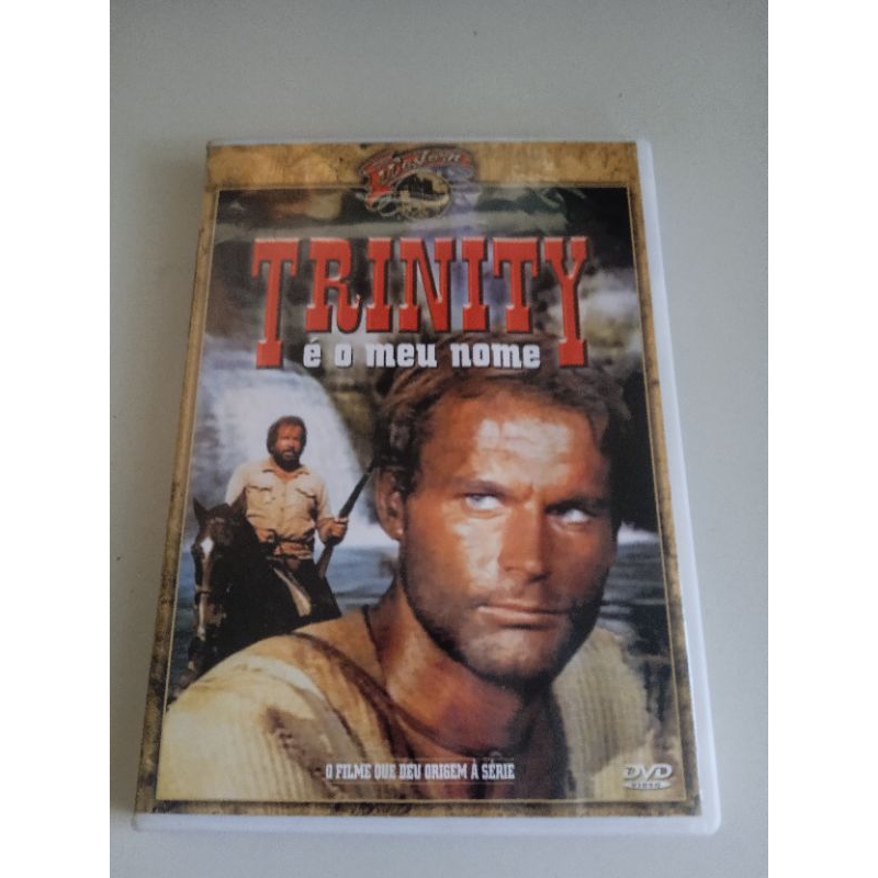 DVD filme Trinity é o meu nome perfeito estado mídia e capa