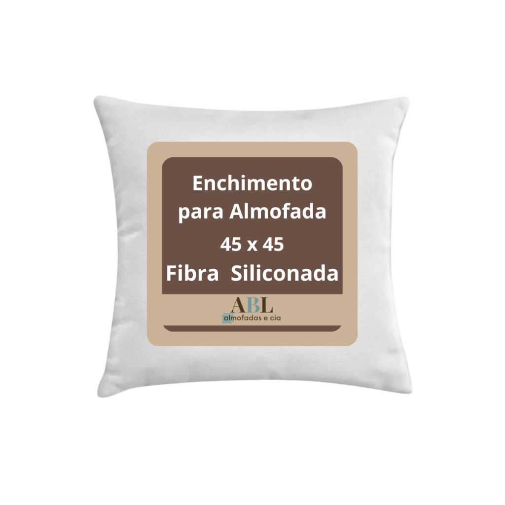 Enchimento Para Almofada 45x45 Fibra Siliconada Unidade