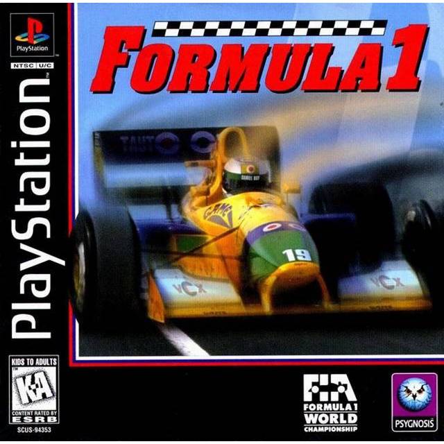 Formula 1 Jogo PSone PS1