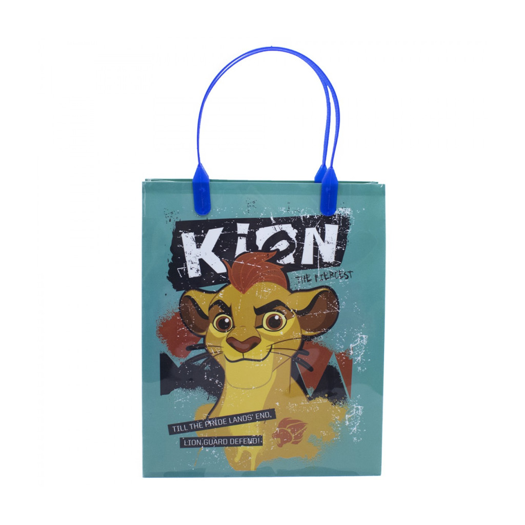 Kit 10 Sacolas De Presentes Kion Guarda Do Leão Disney