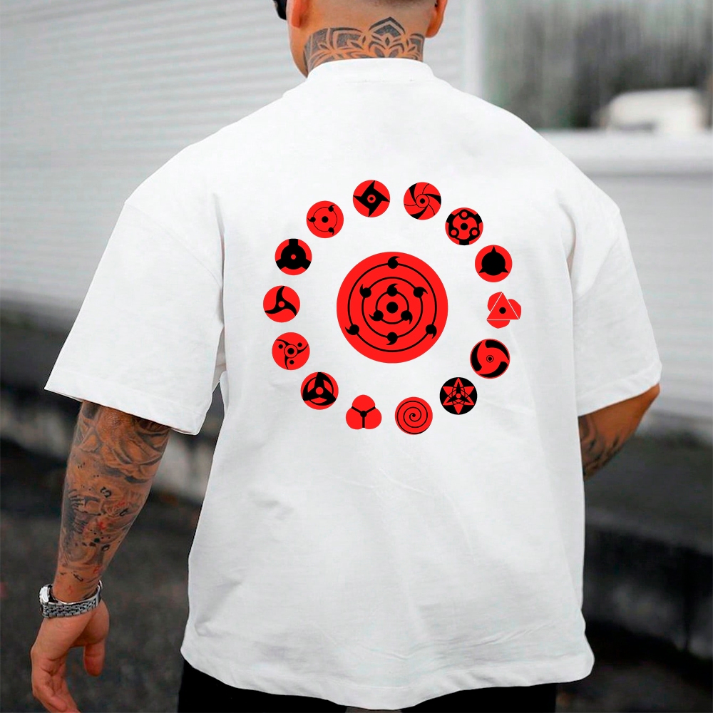 Camiseta Oversized Estilosa Anime Manga Nerd Estampada Confortavel