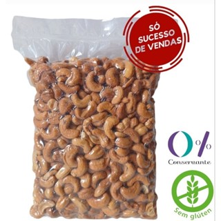 CASTANHA DE CAJU INTEIRA TORRADA SEM SAL W1