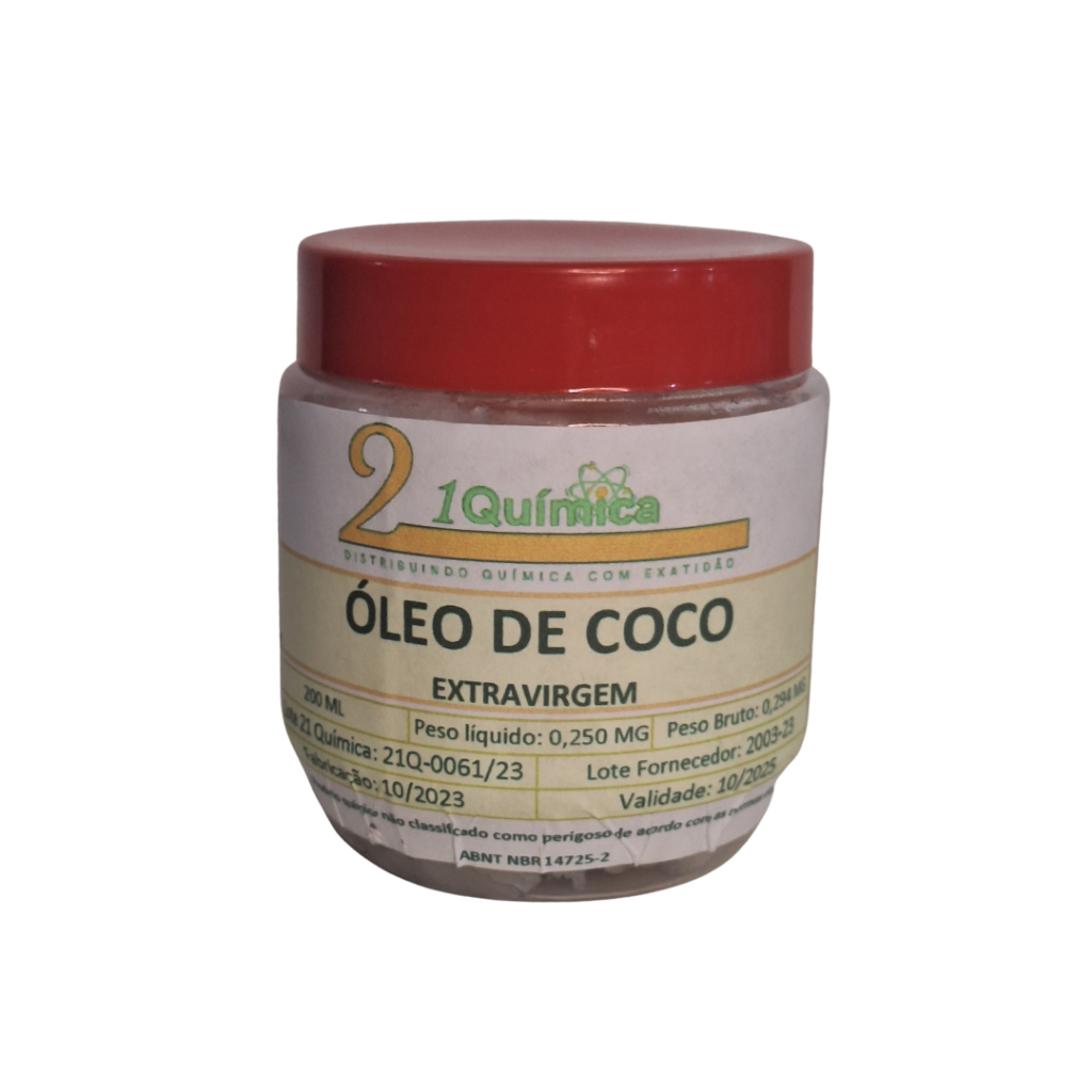 Óleo De Coco Extra Virgem 200ml Sem Sabor 100% Natural em Oferta na Shopee