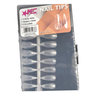 240x Unhas Soft Gel MEDIUM ALMOND AMENDOADA gel em Oferta na Shopee