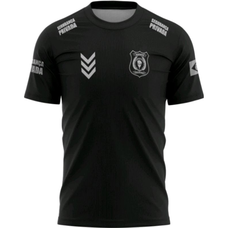 Camiseta Segurança Privada Lançamento 100% Algodão Top de Linha em Oferta na Shopee