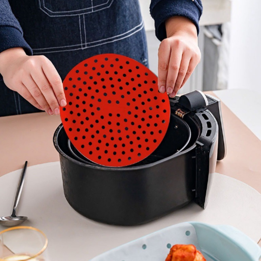Tapete Fryer Antiaderente De Silicone Para Air Fryer