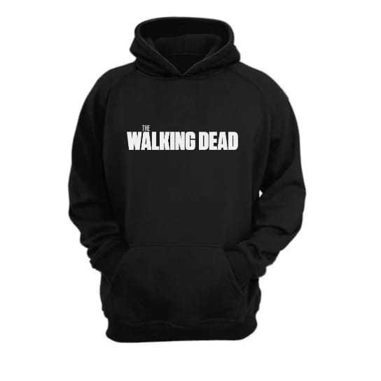 Moletom Canguru The Walking Dead Blusa de Frio Agasalho Moleton Estampado Promoção