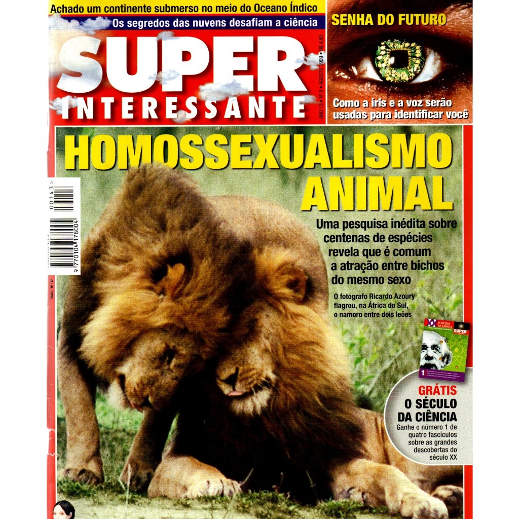 Revista Super Interessante, Ano 13, Nº 8, Agosto de 1999