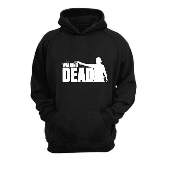 Moletom Canguru The Walking Dead Rick Blusa de Frio Agasalho Moleton Estampado Promoção