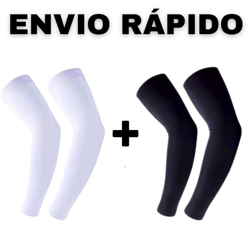 Kit 2 Manguito termica Proteçao Solar 2 Par De mangote manga longa UV50+ Unissex em Oferta na Shopee