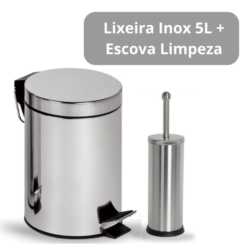 Lixeira 5 Litros Inox na Black Friday 2025 | BuscaProdutos