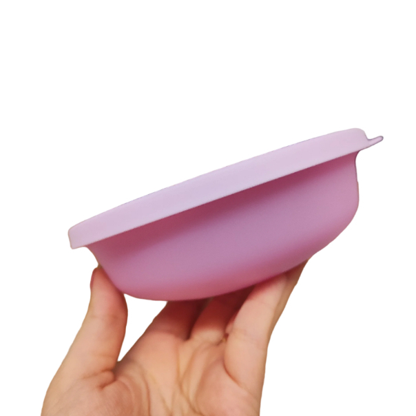 Tigela Aloha 450 ml Peônia Base Levemente Translúcida - Tupperware Tupper Original