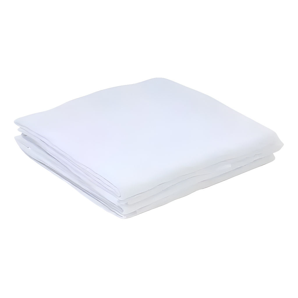 Fralda de Pano Branca Carícia 65x65 Pacote com 5 Unidades