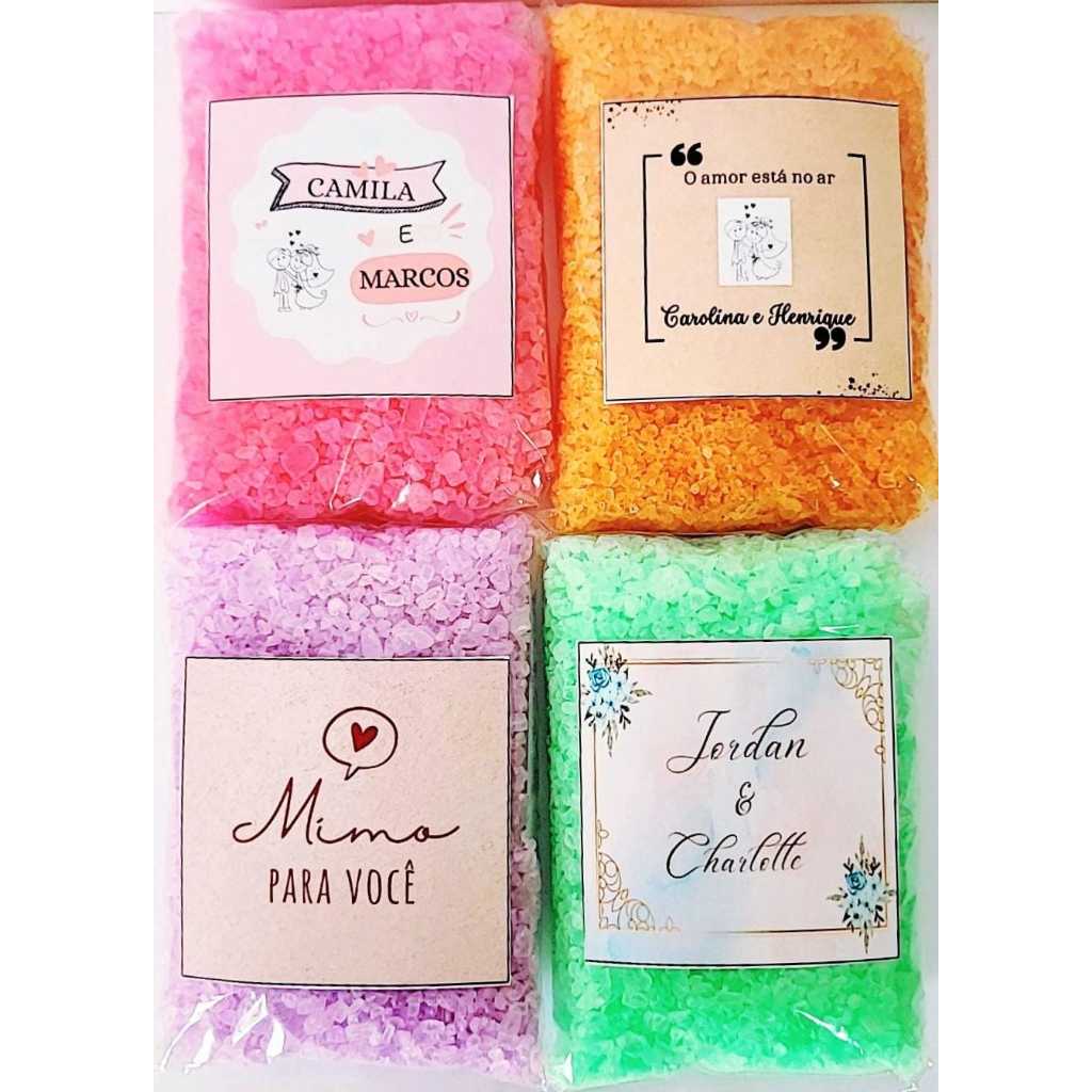 30 Escalda pés natural para brindes e presentes, lembrancinha casamento, chá de cozinha em Oferta na Shopee