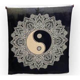 Colcha Indiana Canga Praia Casal Gigante Mandala 2,30x2,10M Cangão Família