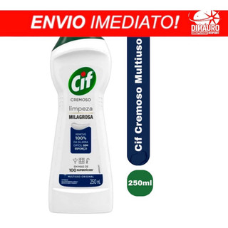 Cif 250g Desengordurante Cremoso Multiuso Original Limpeza Milagrosa Envio Ja