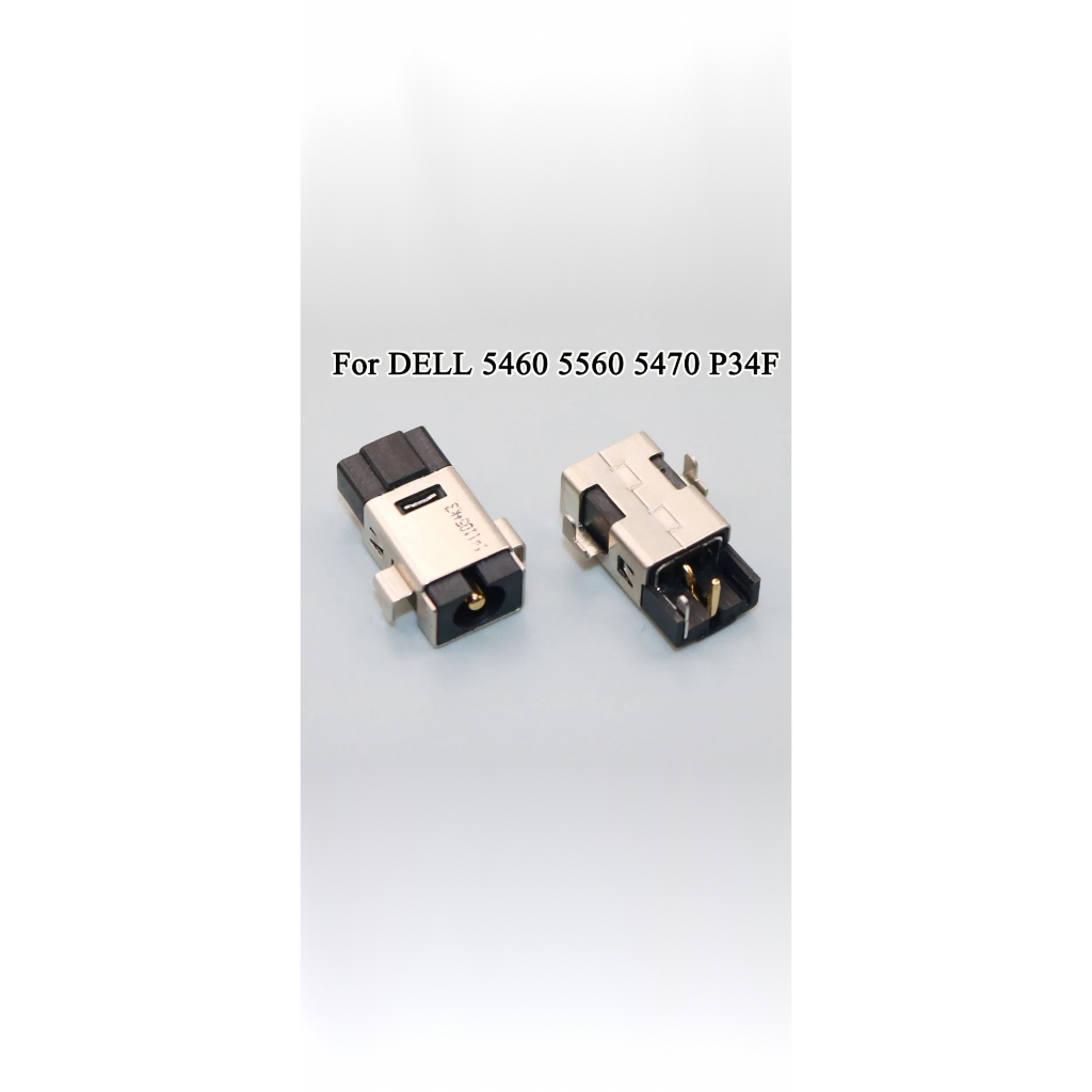 dc power jack soquete conector para dell vostro 5439 5460 5470 5480 5560 5570 p34f