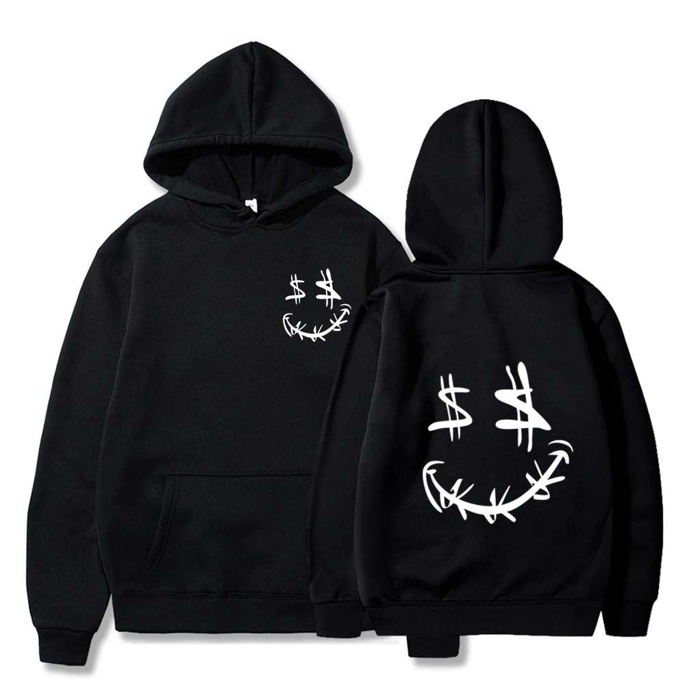 Blusa Moletom Canguru Com Capuz Dinheiro Dólar Americano Money Casaco Unissex Outono Inverno