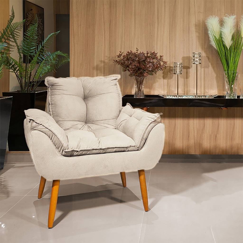 Poltrona Decorativa - Poltrona Para Sala De Estar - Poltrona Para Escritório Poltrona Para...