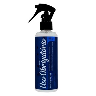 Kit 6 iLike Uso Obrigatório Reconstrutor Capilar Spray 200ml Fortalecimento